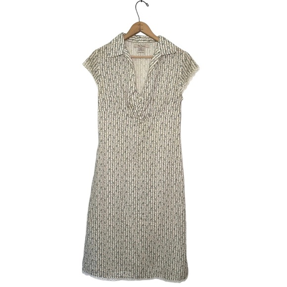 Free People | Vintage Floral V-neck Empire Waist 90’s Y2K Dress Size Medium - Picture 1 of 7